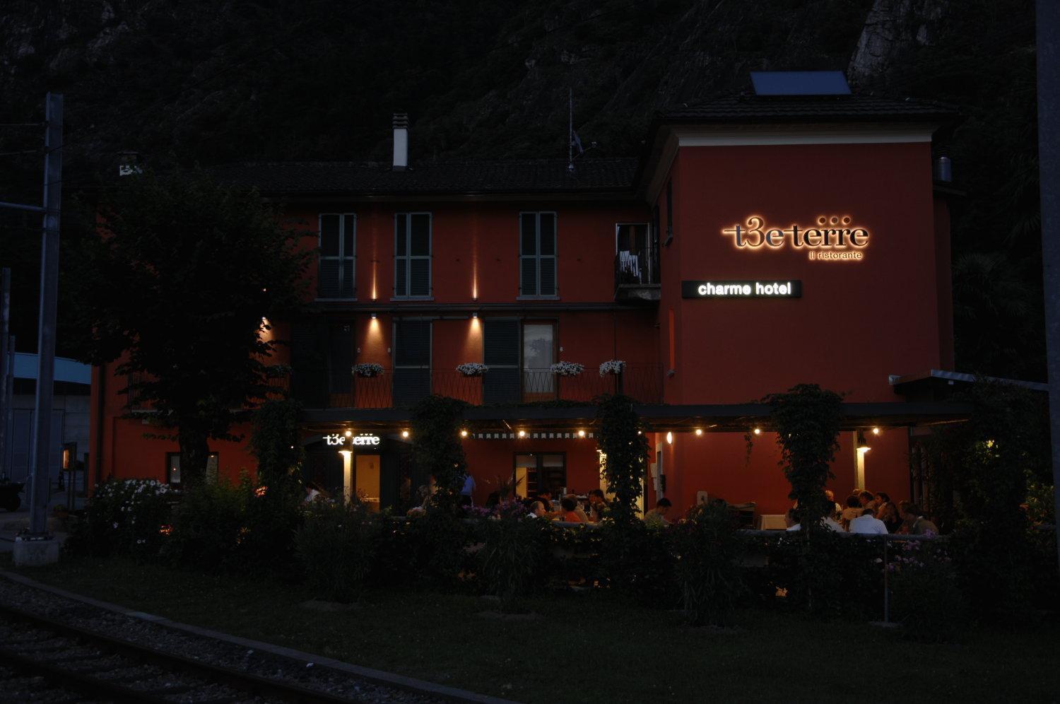 Ponte Brolla Ristorante Charme Hotel Tre Terre المظهر الخارجي الصورة